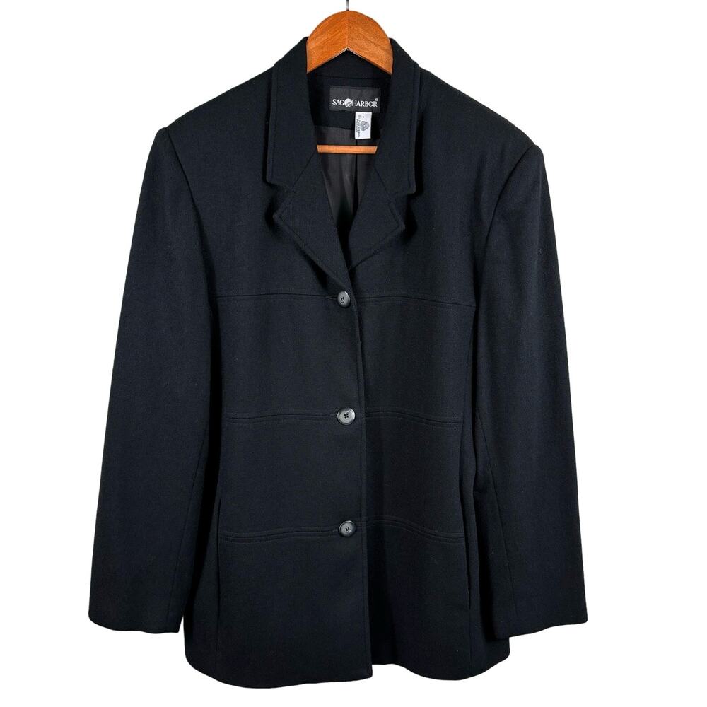 Sag Harbor Black Blazer